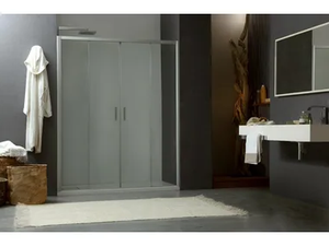 MORE LIVE P2S - 2 places niche shower cabin with sliding door - Door by MEGIUS