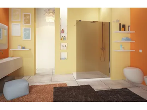 WEB 4.0 SEPARÈ SA0 - Glass Walk in shower - Shower by MEGIUS
