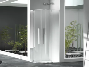 ZEN - Semicircular glass shower cabin - Shower by MEGIUS