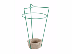 AMBROGIO - Floorstanding metal umbrella stand - Outdoor furniture by MEMEDESIGN