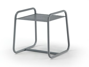 LOLITA - Rectangular metal garden side table - Side table by MEMEDESIGN