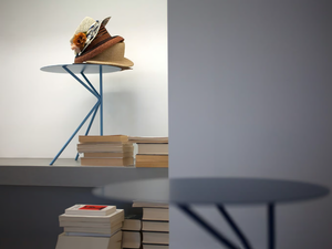 TWIN A - Round bistro side table - Side table by MEMEDESIGN
