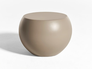 BONGO OPEN AIR - Round polyurethane garden side table - Side table by Meridiani