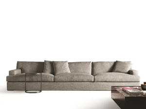 JAMES LARGE - Modular fabric sofa with removable cover - Sofa by Meridiani