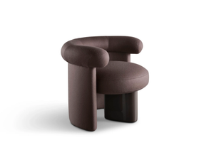 JEANETTE - Fabric easy chair with armrests - Armchair by Meridiani