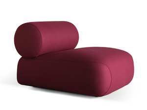 OSCAR - Fabric fireside chair - Chair by Meridiani