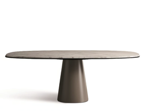 OWEN - Rectangular marble dining table - Table by Meridiani