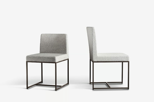 RIDER - Upholstered fabric chair - Chair by Meridiani