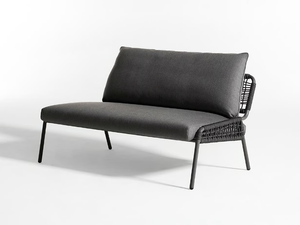 ZOE OPEN AIR - 2 seater garden sofa - Sofa by Meridiani