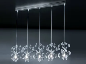 ASTRO - Crystal pendant lamp - Ceiling lamp by Metal Lux