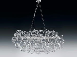 ASTRO - Crystal pendant lamp - Ceiling lamp by Metal Lux