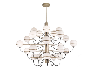 GIRO - LED glass chandelier - Ceiling lamp by Metal Lux