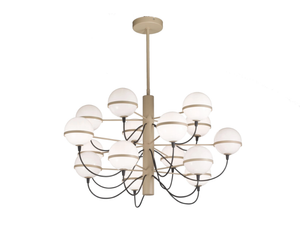 GIRO - LED glass chandelier - Ceiling lamp by Metal Lux