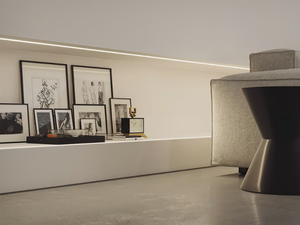 MIRE2 - Aluminium linear lighting profile for LED modules - Furniture accessories by Metalarredo