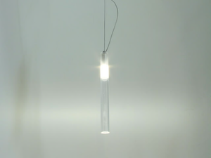 TUBINO - LED sandblasted glass pendant lamp - Ceiling lamp by Metalarredo