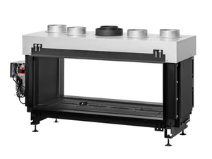 AVENUE MF 1050-40 GHE T - Closed gas double-sided fireplace - Other by Metalfire