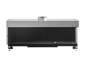 AVENUE MF 1600-40 GHE 2S L/R - Corner gas fireplace - Other by Metalfire