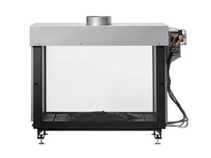 AVENUE MF 900-60 GHE T - Closed gas double-sided fireplace - Other by Metalfire