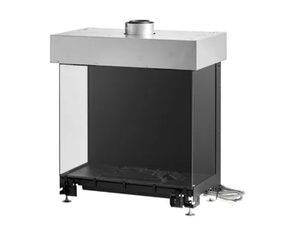 AVENUE PLUS MF 700-60 GHE 3S - Closed 3-sided gas fireplace - Other by Metalfire