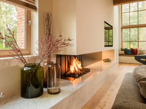 URBAN MF 1300-50 G 3S - Gas 3-sided bespoke fireplace - Other by Metalfire