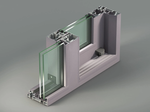 NC-S 150 I - Aluminium thermal break window - Finishes accessories by METRA Building