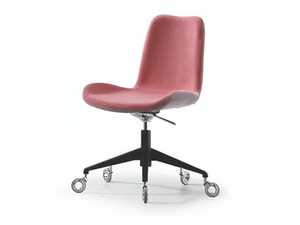 DALIA S D - Swivel fabric office chair with 5-Spoke base - Office Chair by Midj