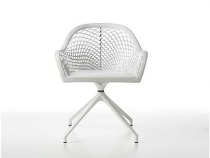 GUAPA PX - Swivel trestle-based easy chair - Armchair by Midj