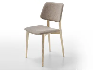 JOE S L-TS - Upholstered wooden restaurant chair - Chair by Midj