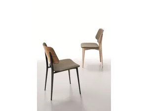 JOE S M-TS - Metal restaurant chair - Chair by Midj