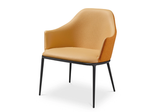 LEA AP - Fabric easy chair with armrests - Armchair by Midj