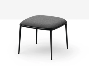 LEA - Low leather stool - Stool by Midj