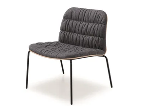LIÙ AT MT - Upholstered fabric armchair - Armchair by Midj