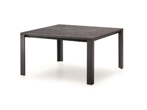 MARCOPOLO - Extending square glass ceramic dining table - Table by Midj