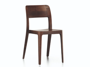 NENÈ LG - Stackable wooden chair - Chair by Midj