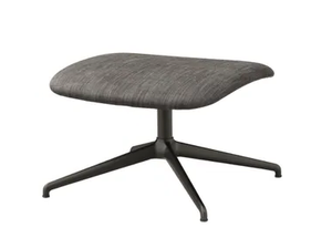 P47 B2 M TS - Swivel fabric footstool - Pouf by Midj
