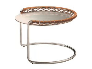 P47 CT-L - Low round steel coffee table - Coffee table by Midj
