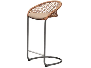 P47 H75 M TS-CU - High cantilever stool with back - Stool by Midj