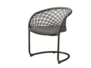 P47 P M TS-CU - Cantilever steel chair with armrests - Chair by Midj