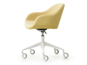 SONNY PB-D - Swivel fabric office chair with armrests - Office Chair by Midj