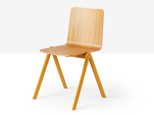 STACK S PP_LG - Stackable wooden chair - Chair by Midj