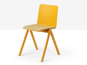 STACK S PP_SD - Stackable chair with integrated cushion - Accessories by Midj