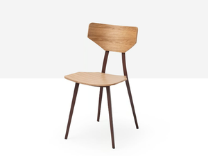 Tosca S M LG - Wooden chair - Chair by Midj