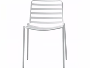 TRAMPOLIERE S OUT - Steel garden chair - Chair by Midj