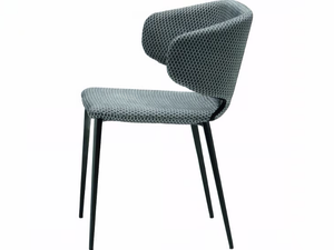 WRAP P - Upholstered fabric chair - Chair by Midj