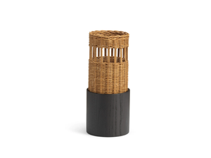 SAVARIN SMALL - Woven wicker vase - Styling by Mila Maurizi