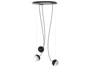 HALF 6733+4783 - LED steel pendant lamp - Ceiling lamp by Milan Iluminación