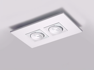 MARC 3367 - LED adjustable rectangular aluminium spotlight - Functional light by Milan Iluminación