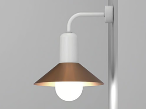 TAGOMAGO 6628 - LED polycarbonate wall lamp with fixed arm - Wall lamp by Milan Iluminación