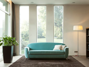 CHARLES - Fabric sofa bed with removable cover - Sofa by Milano Bedding