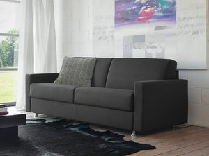 LAMPO - Fabric sofa bed with removable cover - Sofa by Milano Bedding